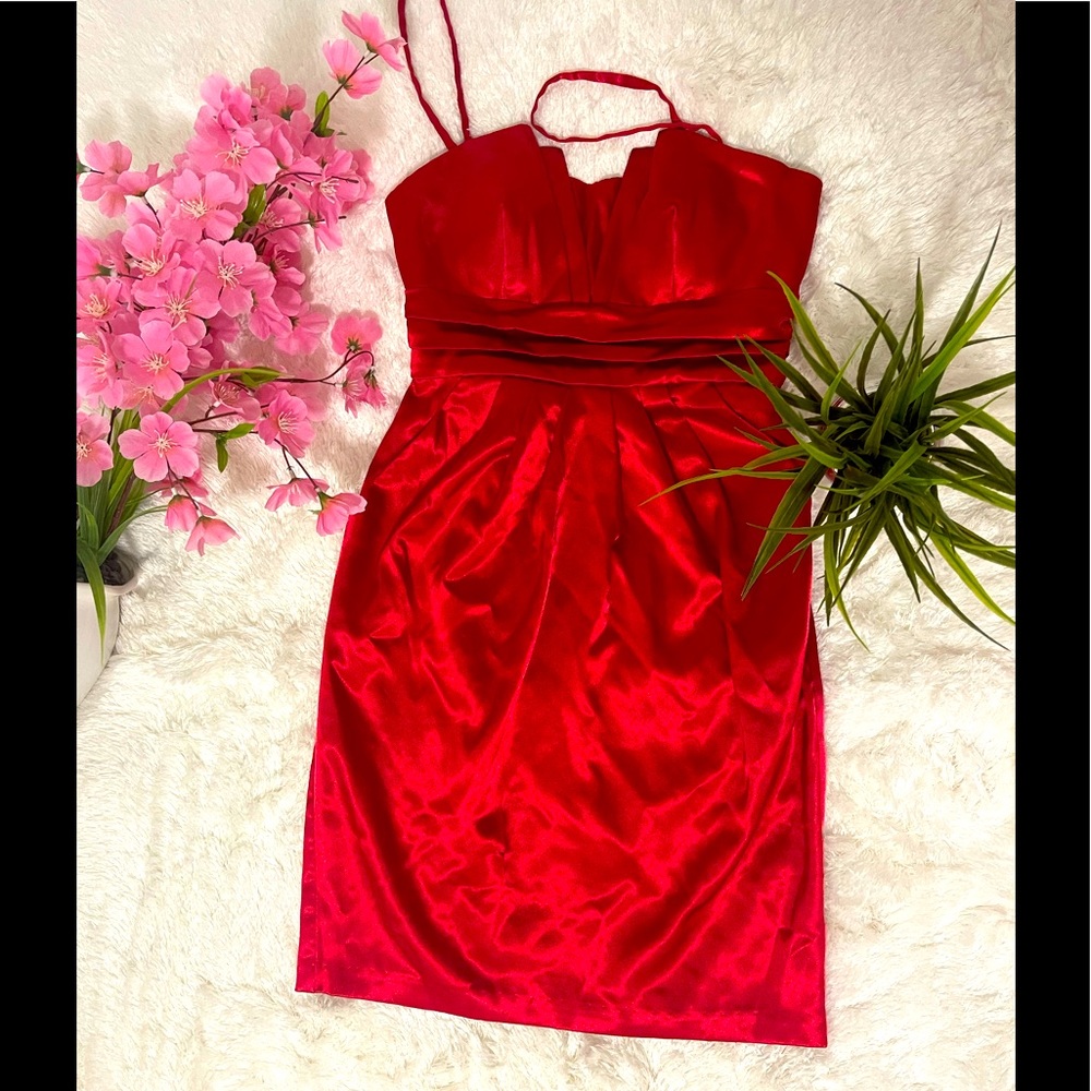 B WEAR dress 👗 size 3 || Red ||